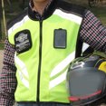 thumbnail image 4 of Sports Motorcycle Reflective Vest High Visibility Fluorescent Cycling Safety Vest Racing Sleeveless Jacket Motorcycle Gear (XL), 4 of 8
