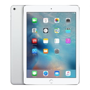 Rénovés Apple iPad Air 2 16GB Wi-Fi en argent MGLW2LL/A