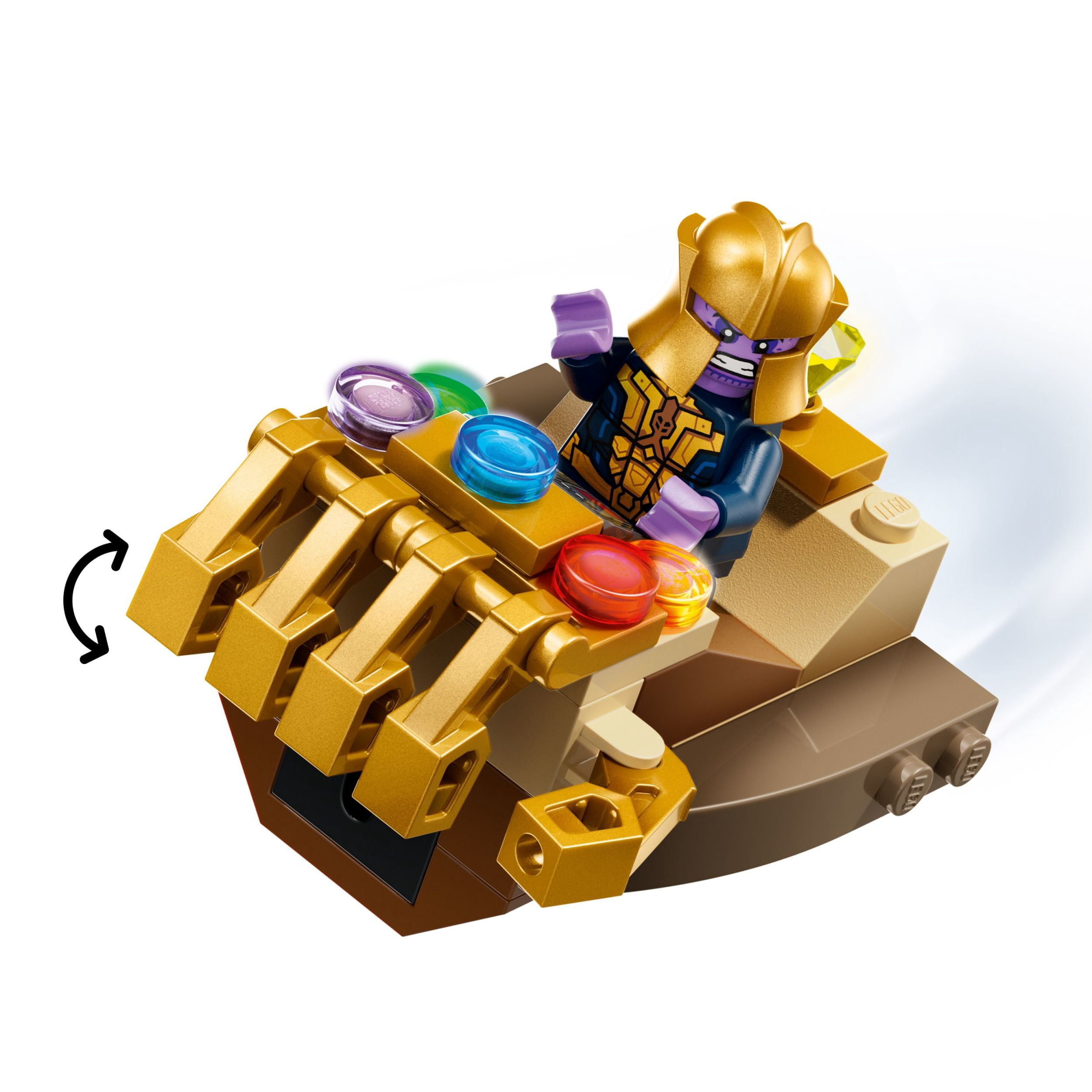 LEGO Marvel Capitaine America contre Thanos, Avec Deux Figurines 76319