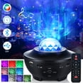 thumbnail image 1 of Galaxy Projector, Night Light Projector with Bluetooth Speaker Music Rhythm Rotating LED Nebula Lights, for Bedroom Home Theatre Party Wedding Birthday, Round, 1 of 7