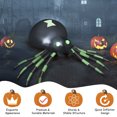 thumbnail image 4 of Gymax 6FT Halloween Inflatable Blow-Up Spider w/ LED Lights Outdoor Yard Decoration, 4 of 9