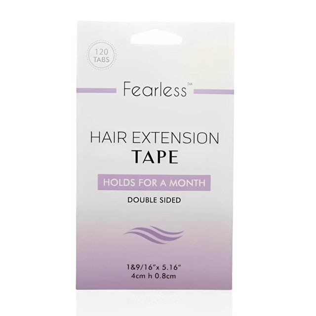 Fearless Tape - Hair Extension Tape, Monthly - 120 Tabs/Envelope for Tape-In Hair Extensions