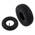 thumbnail image 1 of Tire Tube Set, 4.10/3.50-4in Tire Versatile Exact Fit All Purpose  For Lawn Mowers For Snow Blowers For Hand Trucks, 1 of 8