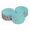 thumbnail image 2 of Inkdotpot Real Gold Foil Retirement Is Sweet Text Tags Favor Hang Paper Tags 100 Pieces, 2 of 6