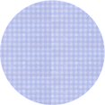 thumbnail image 1 of Ahgly Tapis Rond Lavable en Machine Intérieur Transitionnel Bleu Céleste, 7 Pieds Rond, 1 of 7