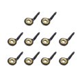 thumbnail image 2 of 10 Pieces Stainless Steel Fishing Rod Guides Fishing Line Guides Eye Sets 4, 2 of 8