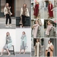 thumbnail image 3 of tredstone Foulards pour Dames à la Mode Doux et Confortables Cadeaux Attentionnés Foulard d'Hiver pour Femmes Grand Application Kaki, 3 of 6