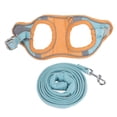 thumbnail image 4 of Harnais-gilet pour Chaton, Harnais-Gilet et Laisse pour Chat Ajustables à Blocs de Couleur, Anti-Évasion, Doux et Réfléchissants pour la Marche pour Animaux de Compagnie pour l'Extérieur Bleu Orange,Bleu Rose,Jaune Vert, 4 of 8