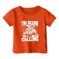 thumbnail image 3 of Hauts Filles Décontractés Enfants Motif Lettres Multicolores Manches Courtes Col Rond T-Shirts et Chemises, 3 of 3
