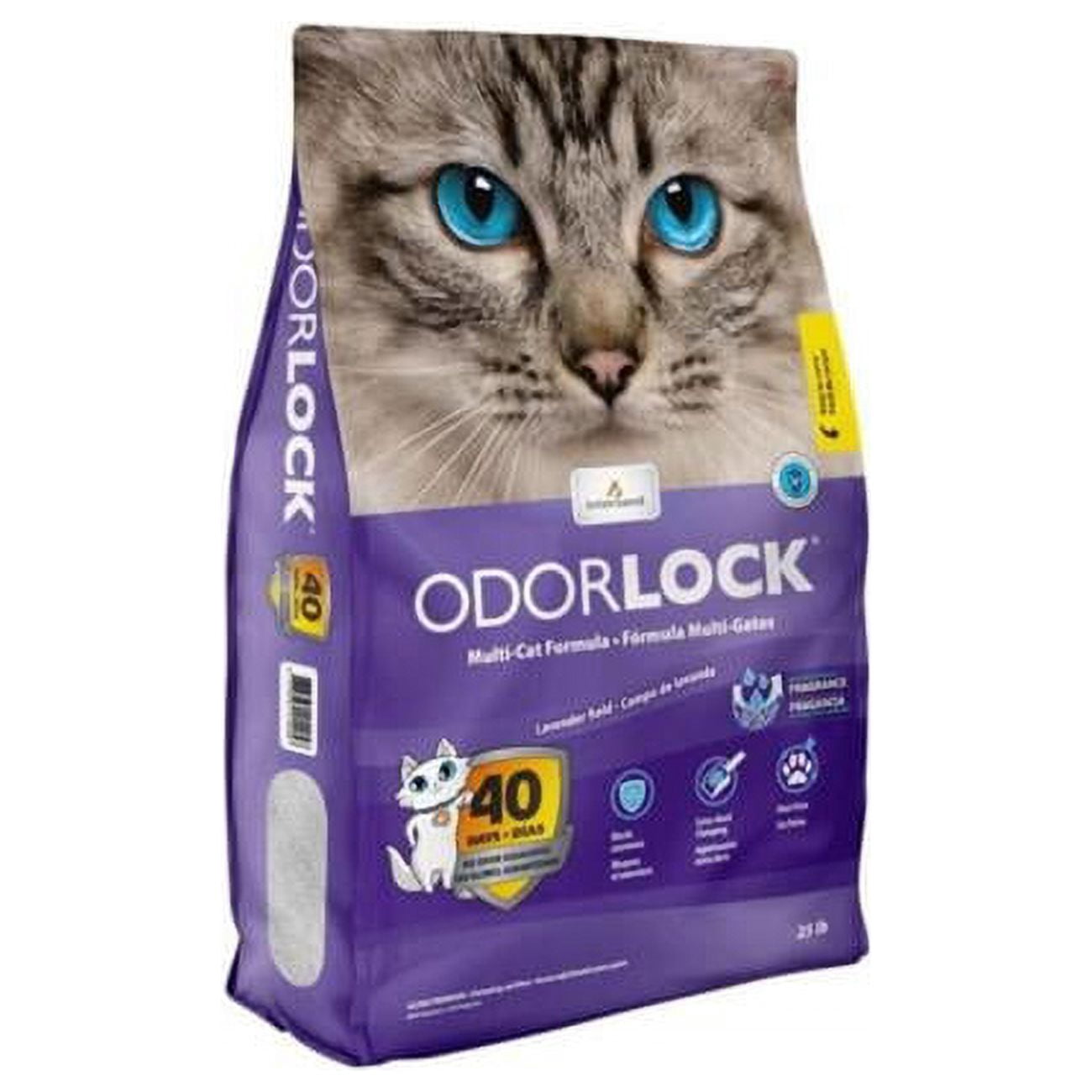 Intersand America 777979213259 25 lbs Odorlock Lavender Cat Litter