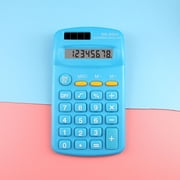 pstuiky Calculators for School, Basic Standard Calculators Mini Digital Desktop Calculator with 8-Digit LCD Display, Battery Solar Power Smart Calculator Pocket Size for Home School for Kids