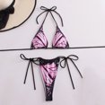 thumbnail image 4 of Birdeem Womens Bikini Printed High-Waisted Swimsuit Bikini Two-Piece Split Swimsuit Set, 4 of 7