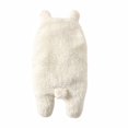 thumbnail image 4 of Newborn Baby Winter Fleece Warm Sleeping Bag Cotton Pure Color Swaddle Wrap Blanket, 4 of 5
