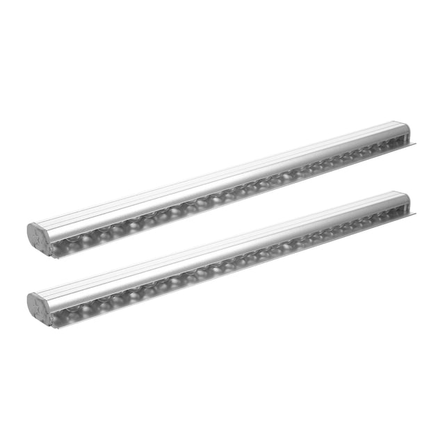 SHISUYAN 2 Pcs Support de Commande de Cuisine Rail Mural Organisateur de Reçus Alliage d'Aluminium Support de Menu pour Restaurant