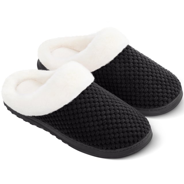 Bergman Kelly Womens Éraflures Sabot Corail Molleton Mémoire Mousse Pantoufles Chaussures de Maison Intérieur / Extérieur, Collection de Bulles