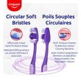 thumbnail image 3 of Colgate Extra Clean Toothbrush Value, Soft, 3 of 6