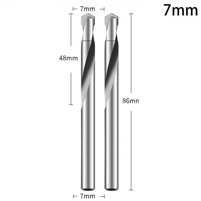 Tungsten Carbide Steel Hard Alloy Drill Stainless Steel Spring Steel 3-12Mm