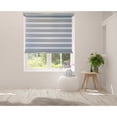 thumbnail image 4 of ITY - Olivia Stone - Alternate Zebra Blinds Window Shade Cordless Grey 17"x 84", 4 of 4