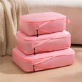 thumbnail image 2 of Clearance,Duffle Bag,Travel Bag,Travel Clothes Compression Storage Bag Three Piece Portable Multifunctional Luggage Bag, 2 of 5