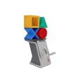 thumbnail image 3 of Exquisite Gaming Sony: Playstation Heritage Cable Guys Light Up Ikon, Phone and Device Stand, 3 of 7