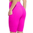 thumbnail image 4 of Women's Running Biker Shorts with Side Pockets High Waisted, 4 of 6