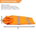 thumbnail image 2 of Anley 30 Inch Windsock Rip-stop Nylon Wind Direction Measurement Sock Bag Orange 2.5 feet, 2 of 7