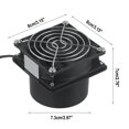 thumbnail image 4 of USB Powered Solder Absorber ESD Fume Extractor Fan Duct Exhuast Fan, 4 of 10