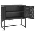 thumbnail image 2 of vidaXL Buffet Anthracite 75x35x75 cm Acier, 2 of 5