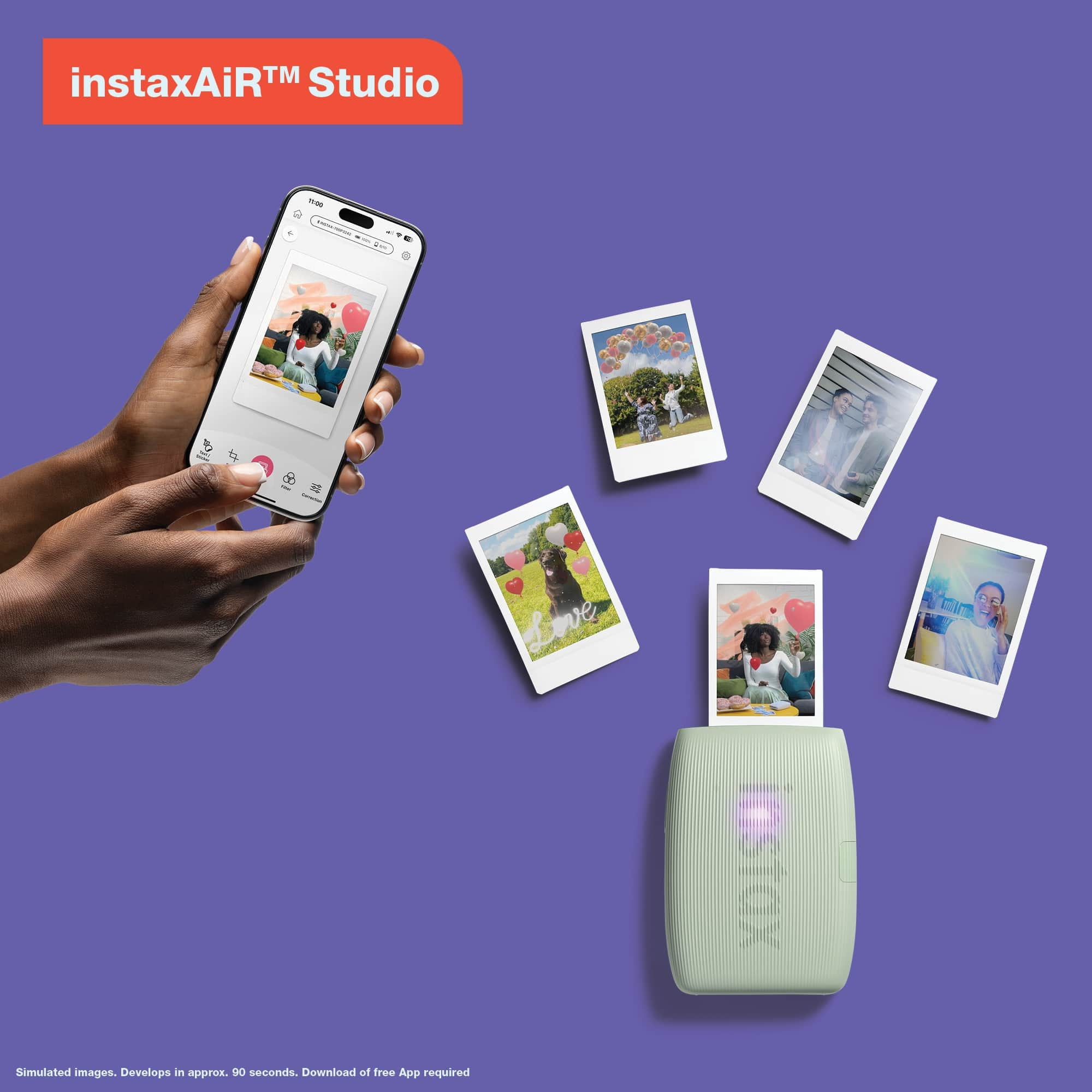 Fujifilm Instax Mini Link 3 Imprimante pour Téléphone Intelligent -