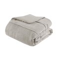 thumbnail image 2 of Beautyrest Maddox 3 Piece Striped Seersucker Oversized Comforter Set, 2 of 9