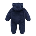 thumbnail image 5 of Adorable Barboteuse à Capuche à Manches Longues avec Fermeture Éclair pour une Tenue Douillette de Bébé, 5 of 5