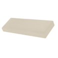 thumbnail image 3 of Abbracc Soft Bench Seat Slipcover Cover Rectangle Dedroom Living Room Bench Beige, 3 of 7