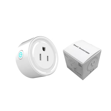 Prise pour Maison Intelligente avec Télécommande et Commande Vocale 3 Modes de Minuterie Prise Intelligente pour la Maison Prise US