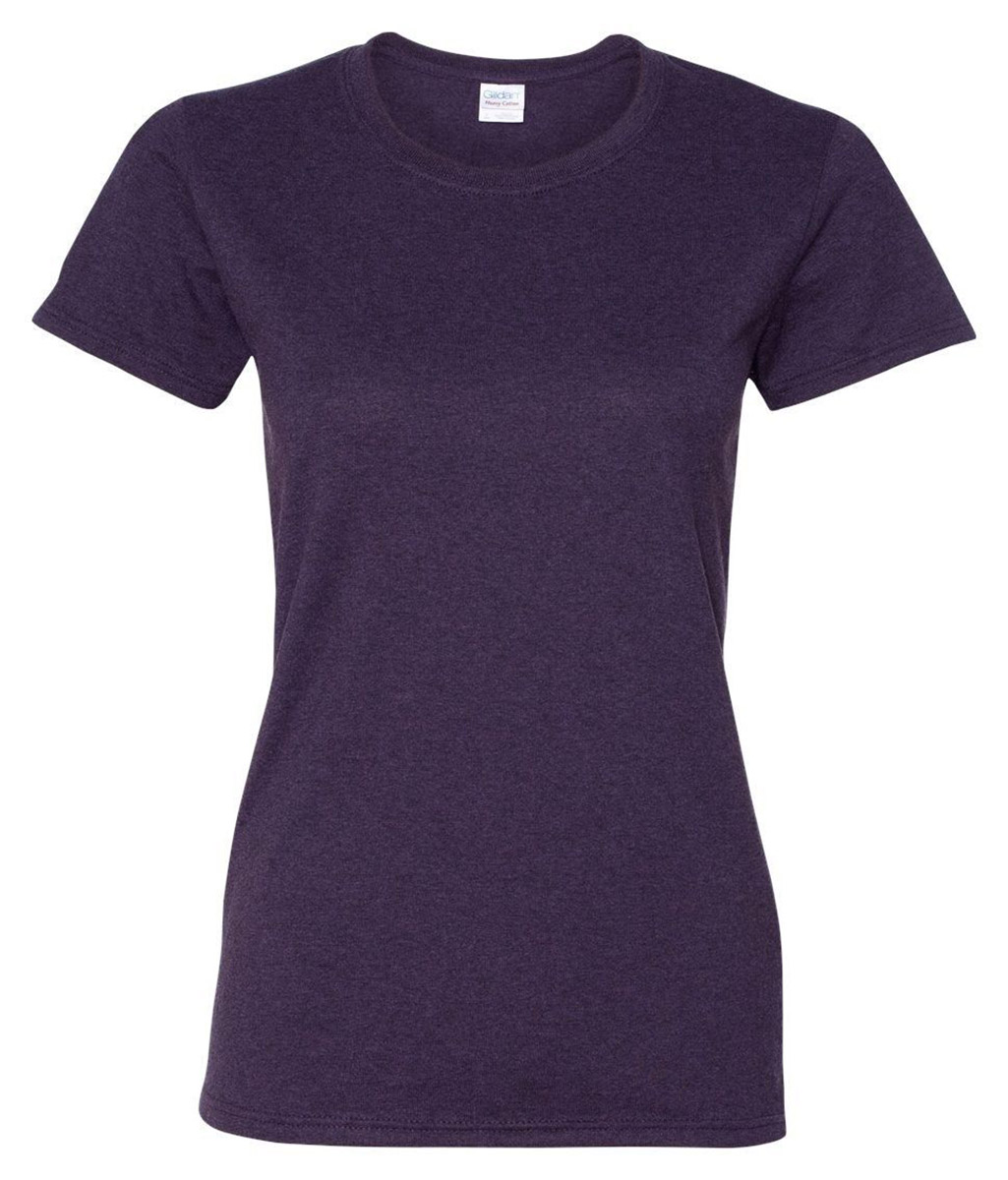 Gildan T-Shirt en Jersey de Confort à Col Épais avec Ruban pour Femmes, Style G5000L