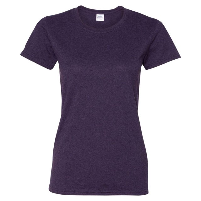 Gildan T-Shirt en Jersey de Confort à Col Épais avec Ruban pour Femmes, Style G5000L