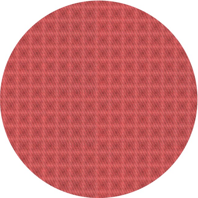 Ahgly Company Tapis Rond Lavable en Machine Intérieur Transitionnel Orange, 8 Pieds Rond