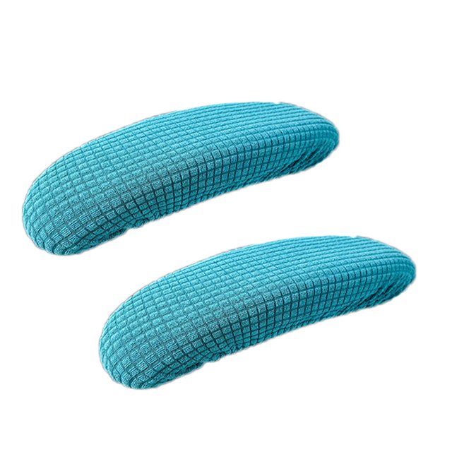 Maytalsory Chair Armrest Covers To And Decorate Made Of Polyester Fibre Easy To Install blackish green 1Set