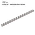 thumbnail image 2 of Unique Bargains M6 x 90mm Fully Threaded Rod 304 Stainless Steel Right Hand Threads 15 Pack, 2 of 4