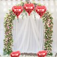 thumbnail image 2 of LCXmlly Decorative Balloon Romantic Heart Balloon Inflatable Reusable Happy Valentine's Day Decoration (2Pcs), 2 of 6