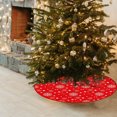 thumbnail image 3 of Christmas Tree Skirt 35 in Print Bottom Decoration, 3 of 6