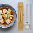 thumbnail image 4 of Miangastore 1 Set of Stainless Steel Cutlery Portable Outdoor Tableware Portable Chopsticks, 4 of 8