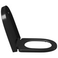 thumbnail image 5 of vidaXL Soft-close Toilet Seat with Quick-release Design Black, 5 of 5