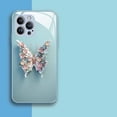 thumbnail image 1 of EGNMCR Phone Case Flat Pattern Glass Cover, Pattern Fashion Cute Soft TPU Shockproof Cover Phone Cover, 1 of 2