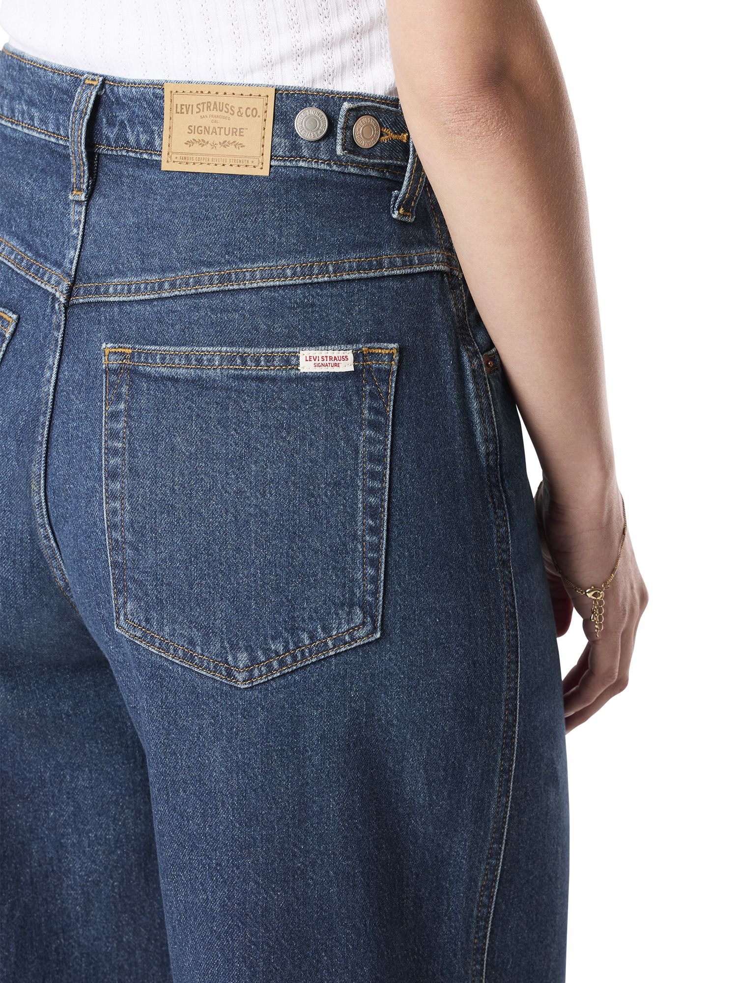 Levi Strauss Signature™ Jean Ample Femme Taille Cinched