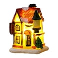 thumbnail image 1 of PENGXIANG Christmas Village LED Lighted Christmas Village Houses with Figurines  Christmas Village Collection Indoor Room Decor - Collectible Buildings, 1 of 14