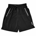 thumbnail image 4 of asjyhkr Mens Gym Shorts Quick Drying Zipper Pockets Workout Shorts Drawstring Elastic Waisted Athletic Shorts, 4 of 8