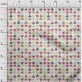 thumbnail image 2 of oneOone Coton Popeline Tissu Triangle Ikat Impression Tissu à Coudre BTY 42 Pouces de Large, 2 of 4