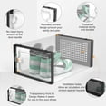 thumbnail image 4 of Cubepoint Shoe Boxes Fit Size 12, XX Large 6 Pack Clear Shoe Storage Boxes, Stackable Shoe Storage Organizer, Shoe Organizer for Entryway,Closet, 4 of 8
