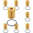 thumbnail image 1 of PUR Engine Cartridge Oil Filter (8 Pack) for Car Ford F-150 Land Rover Range Sport Discovery K56-100565, 1 of 2