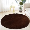 thumbnail image 1 of YAOMOBB Soft Rug for Living Room Super Soft Luxury Solid Color Round Fluffy Area Rug for Comfortable Plush Bedroom Nursery Carpeting, 1 of 7